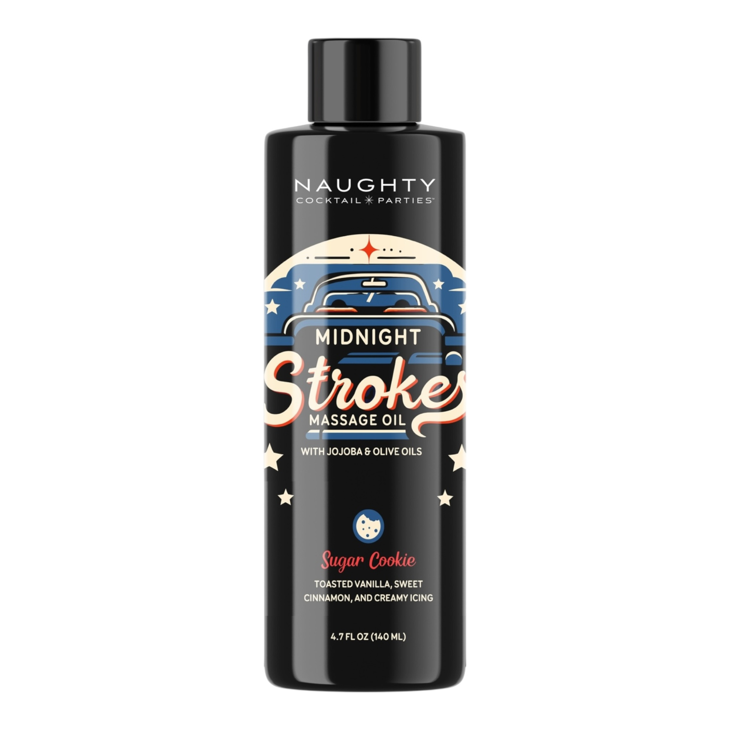 Midnight Strokes Massage Oil - Sugar Cookie