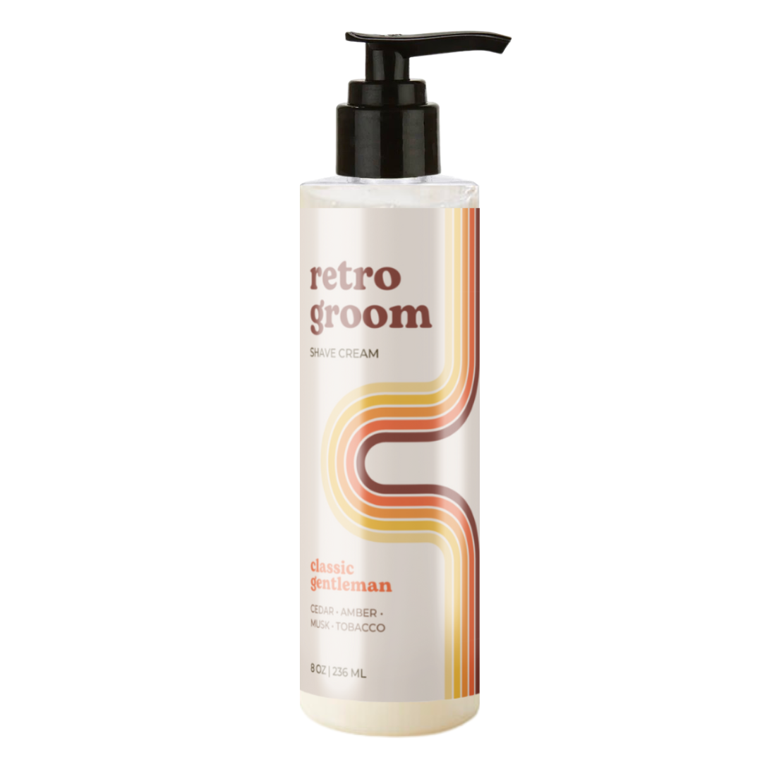 Retro Groom Shave Cream (Classic Gentleman)