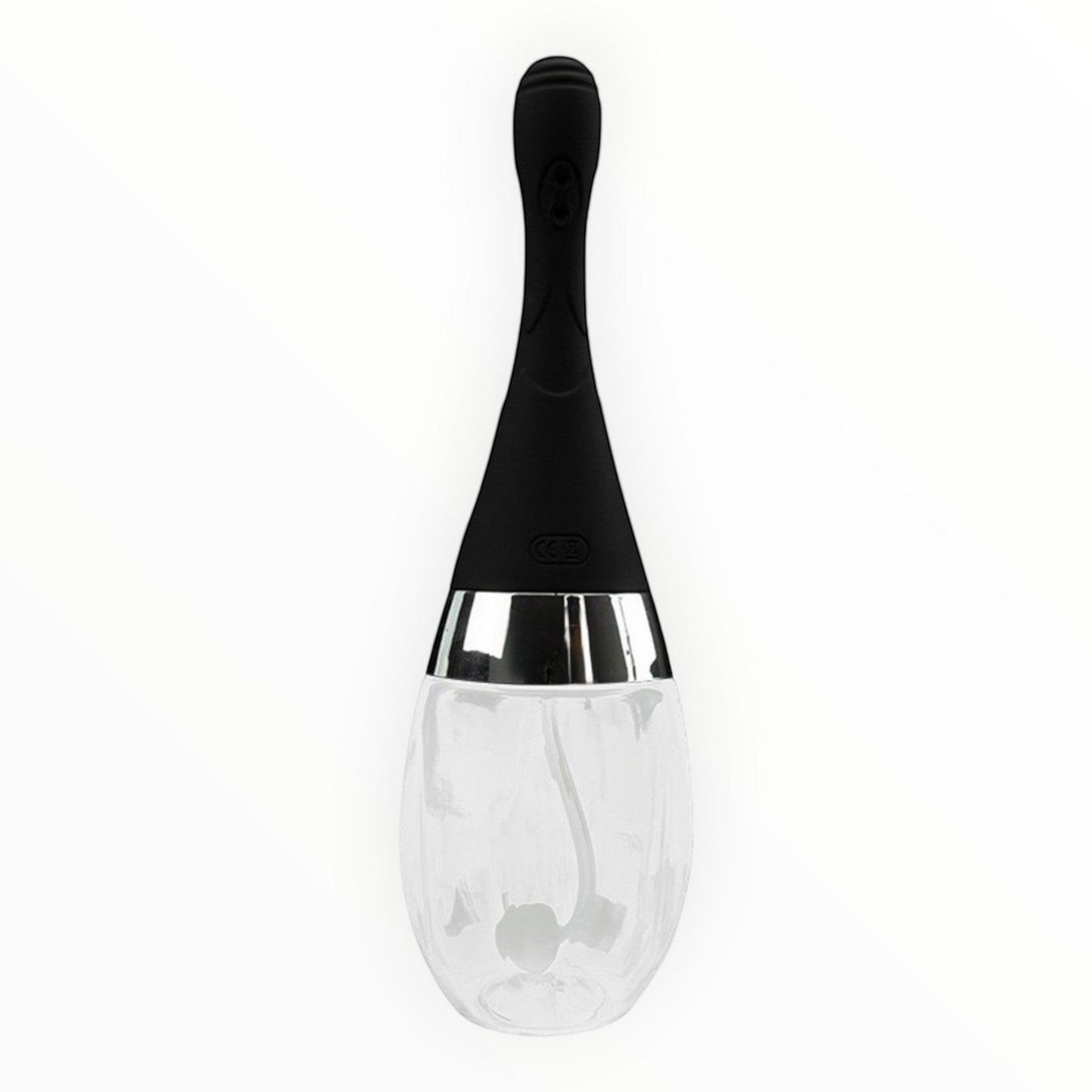 NCPARTIES LLC Cleanze portable bidet with a black ergonomic handle and a clear reservoir base
