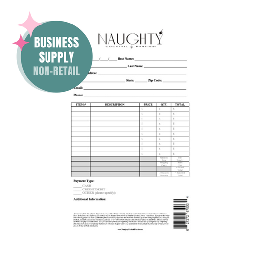 Customer Order Forms
