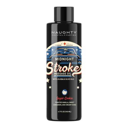 Midnight Strokes Massage Oil - Sugar Cookie
