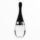 NCPARTIES LLC Cleanze personal cleansing device with a black silicone handle and a clear glass bulb base.