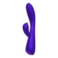 NCPARTIES LLC Groove Thang purple silicone rabbit vibrator with textured shaft and clitoral stimulator
