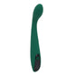NCPARTIES LLC Jade dark green silicone curved personal massager with digital display and power button
