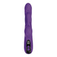 NCPARTIES LLC Purple Reign purple silicone dual-motor vibrator with digital display and power controls