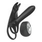 NCPARTIES LLC Sidecar black silicone dual-stimulation vibrator with remote control