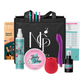 NCPARTIES LLC Standard Starter Kit featuring a branded black tote bag, body care products, catalogs, and business tools.